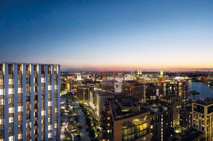 Nine Elms apartment for sale in a stunning location